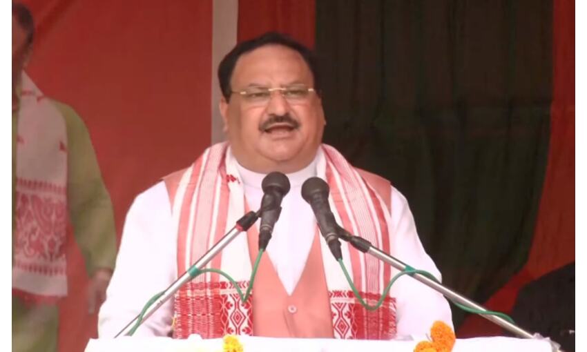 कांग्रेस पार्टी के हाथी के दांत दिखाने के और खाने के और है :जेपी नड्डा