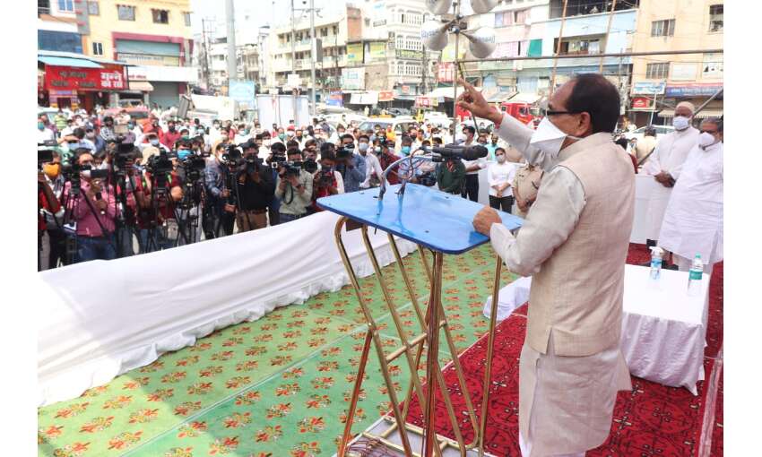 मुख्यमंत्री ने सायरन की आवाज के साथ शुरू किया मेरा मास्क, मेरी सुरक्षा अभियान