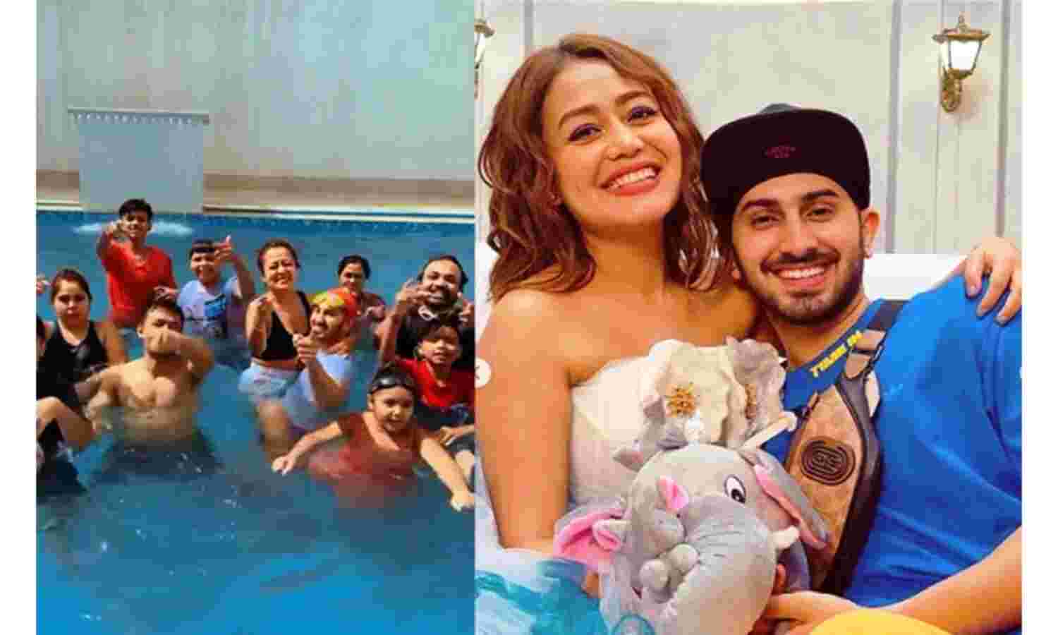 नेहा कक्क्ड़ के घर शुरू हुआ होली का जश्न, वीडियो किया शेयर