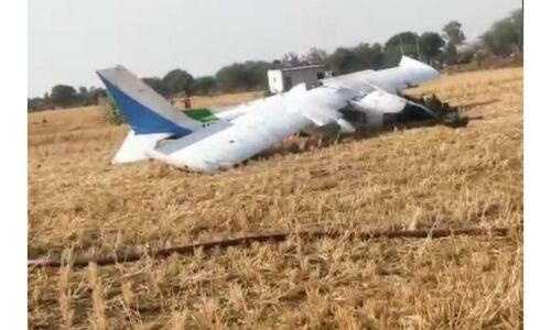 भोपाल में ट्रेनी विमान हुआ क्रेश, दोनों पायलट घायल