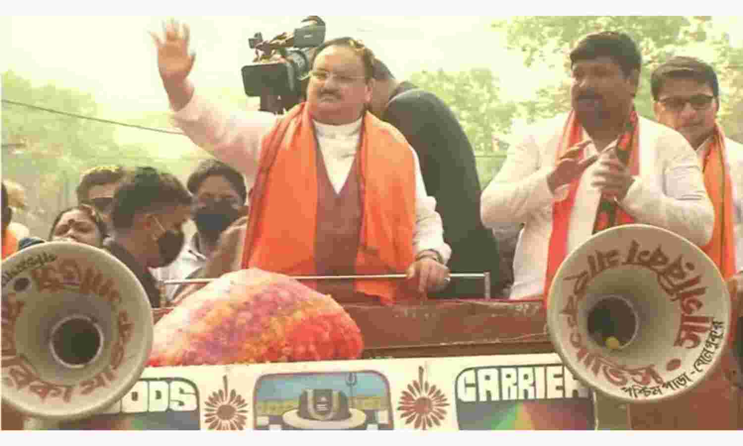 मां, माटी, मानुष कहने वालों को बंगाल की बहनों की चिंता नहीं : जेपी नड्डा