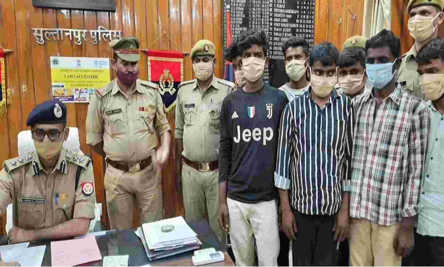 सुल्तानपुर: पुलिस को बड़ी कामयाबी, पशु तस्करों का बड़ा गिरोह गिरफ्तार