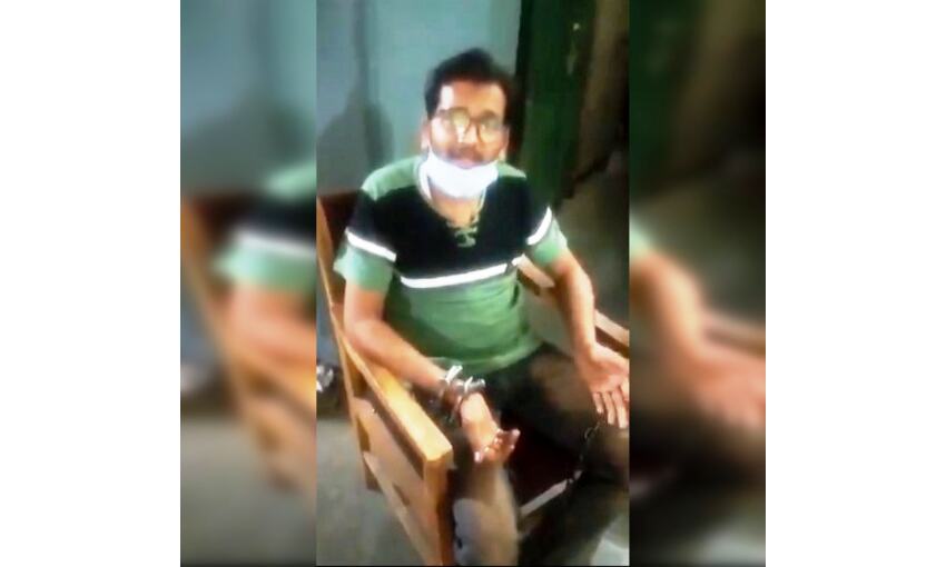 लॉकडाउन के नाम पर सामने आई पुलिस प्रताड़ना, फार्मासिस्ट को हथकड़ी बांध रात भर रखा थाने में