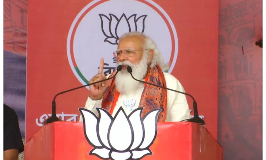 बंगाल में आधे चुनाव में ही टीएमसी पूरी साफ हो गई : प्रधानमंत्री