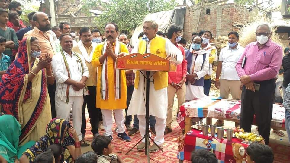 रामपुर खास में विकास के साथ मजबूत रहेगा अमन-चैन: प्रमोद तिवारी