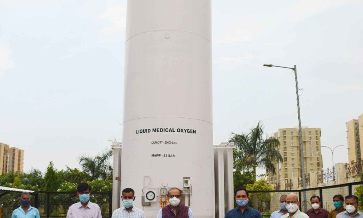 कोरोना से जंग! पीजीआई में 20 हजार लीटर का लिक्विड ऑक्सीजन प्लांट शुरू