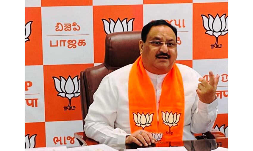 दो मई को बंगाल से विकास का रोड़ा हट जाएगा, भाजपा की सरकार बनेगी : जेपी नड्डा