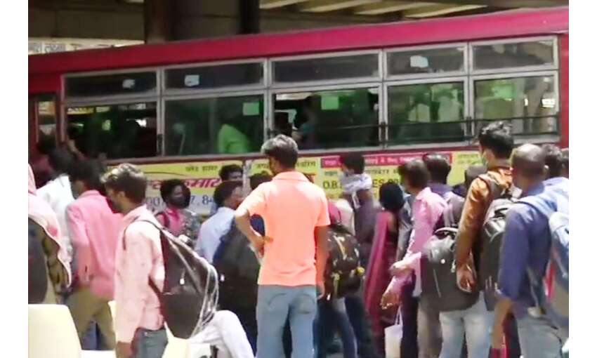 मुख्यमंत्री केजरीवाल की अपील बेअसर, प्रवासी मजदूरों का दिल्ली से पलायन शुरू