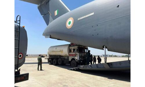 C -17 विमान ग्वालियर से ऑक्सीजन लेकर रांची रवाना, रेलवे से लेकर वायुसेना तक जुटी