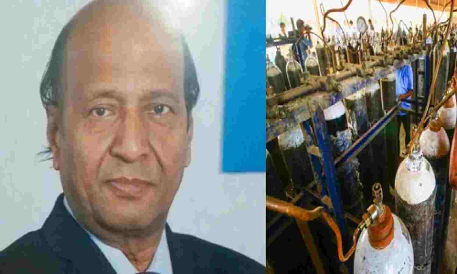 वाराणसी: ऑक्सीजन प्लांट लगाने हेतु उद्योगपति आरके पचौरी ने दिए 1 करोड़