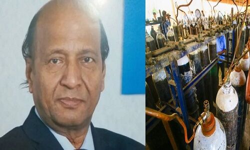 वाराणसी: ऑक्सीजन प्लांट लगाने हेतु उद्योगपति आरके पचौरी ने दिए 1 करोड़