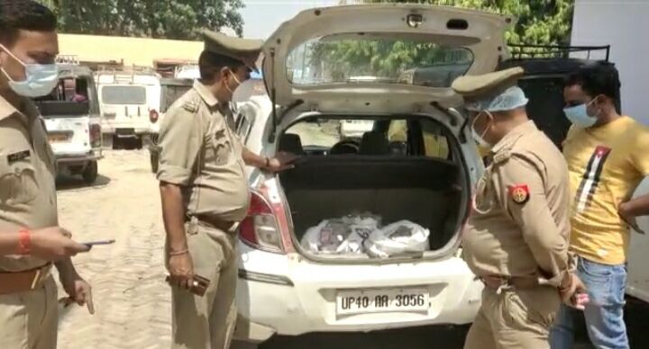 बहराइच: चुनाव में बांटने हेतु ले जा रहे थे शराब,  प्रधान प्रत्याशी पुत्र समेत 3 गिरफ्तार