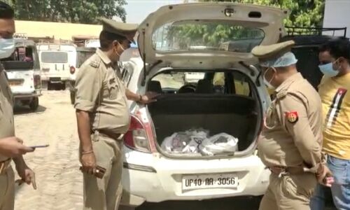 बहराइच: चुनाव में बांटने हेतु ले जा रहे थे शराब,  प्रधान प्रत्याशी पुत्र समेत 3 गिरफ्तार