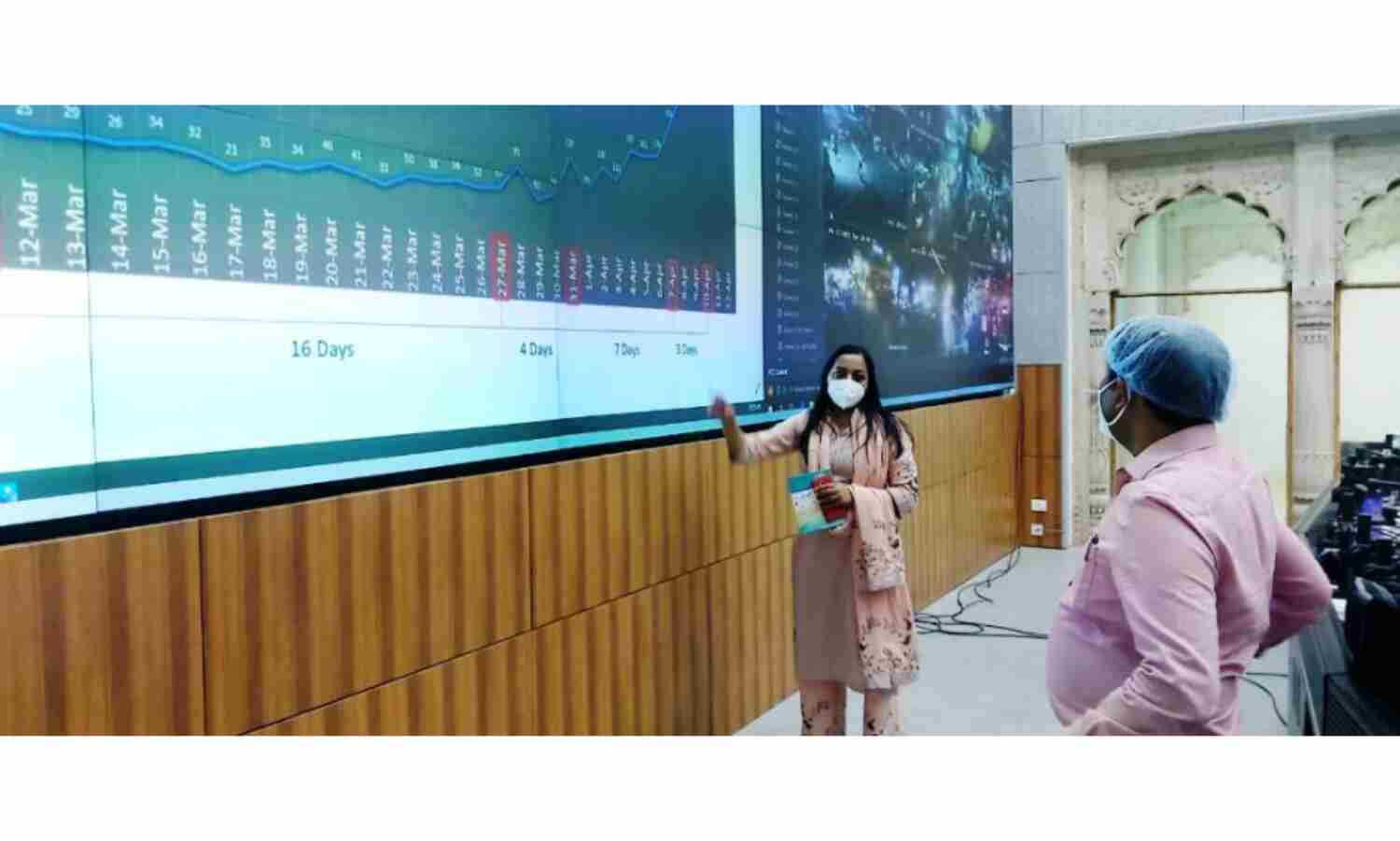 ग्वालियर में ऑक्सीजन की आपूर्ति के लिए कमांड कंट्रोल सेंटर ने बनाई योजना