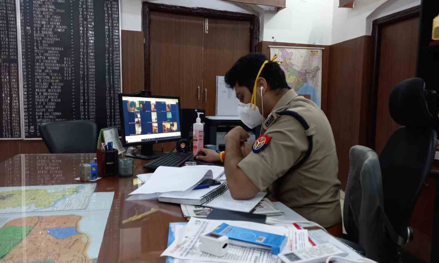 गोरखपुर: मतगणना में किसी प्रकार की लापरवाही बर्दाश्त नहीं-SSP