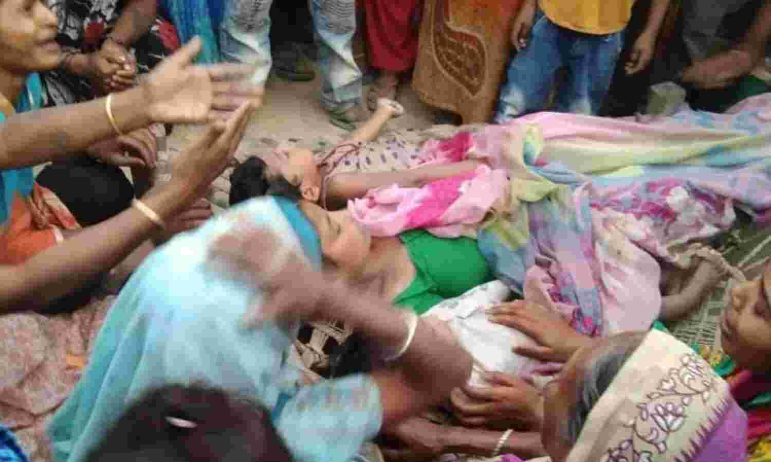 बहराइच: पारिवारिक कलह के चलते महिला ने दो बेटियों संग कुएं में कूदकर दी जान