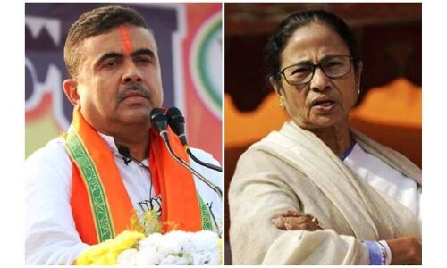नंदीग्राम से सुवेंदु अधिकारी 1956 वोटों से जीते, ममता बनर्जी की हार TMC की जीत पर धब्बा नंदीग्राम से सुवेंदु अधिकारी 1956 वोटों से जीते, ममता बनर्जी की हार TMC की जीत पर धब्बा