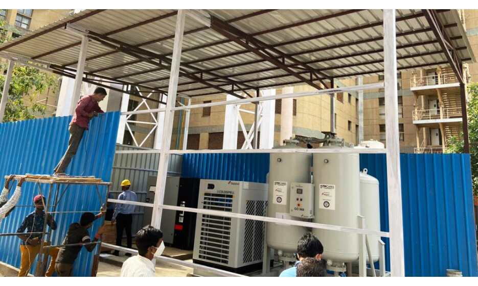 दिल्ली के AIIMS और RML अस्पताल में लगे ऑक्सीअजन प्लांट, मिलेगी राहत