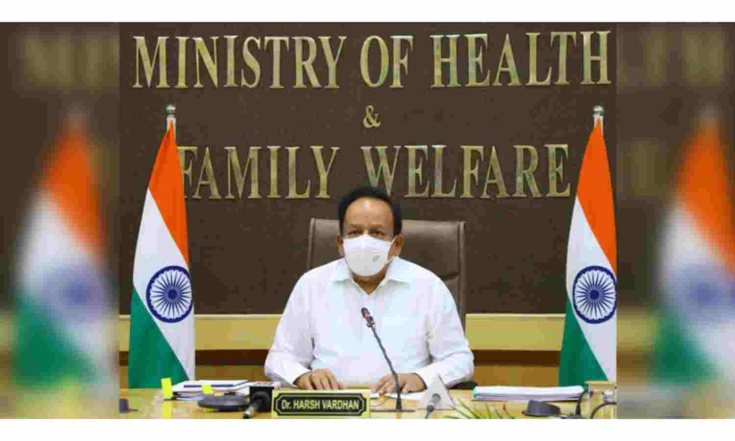 देश के 180 जिलों में 7 दिन से कोई नया मरीज नहीं मिला : स्वास्थ्य मंत्री