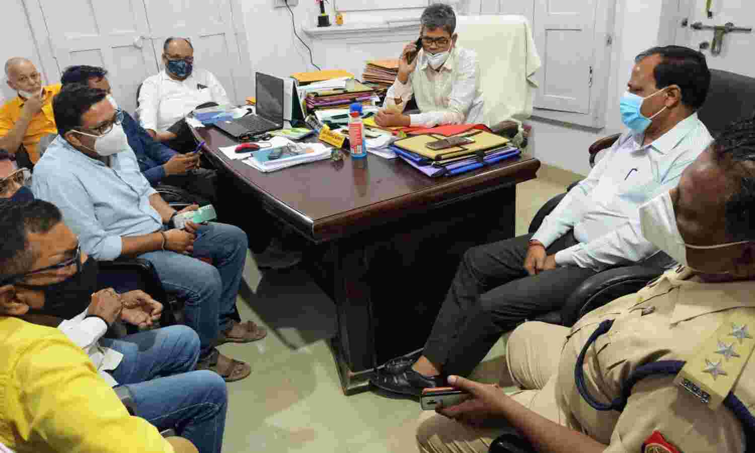 बलिया: रैपिड रिस्पांस टीम और कोतवाली पुलिस में विवाद