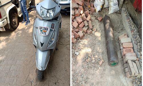 लखनऊ में सेना और पुलिस ने 45 हजार रुपए में ऑक्सीजन सिलिंडर बेचने वाले को दबोचा