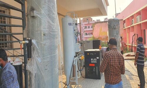 CM योगी की पहल पर काशी के दो उद्यमियों ने बनाया ऑक्सीजन प्लांट CM योगी की पहल पर काशी के दो उद्यमियों ने बनाया ऑक्सीजन प्लांट