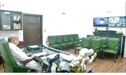 गृहमंत्री शाह ने चक्रवात को लेकर राज्यों के साथ की बैठक,दिए निर्देश