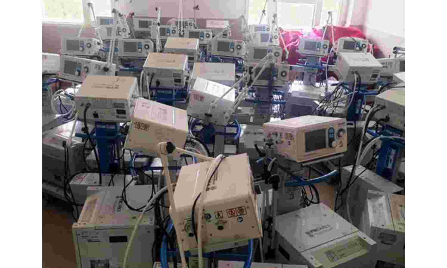 पंजाब और महाराष्ट्र के अस्पतालों में सुविधा ना होने से खराब हुए वेंटिलेंटर, जांच में खुलासा