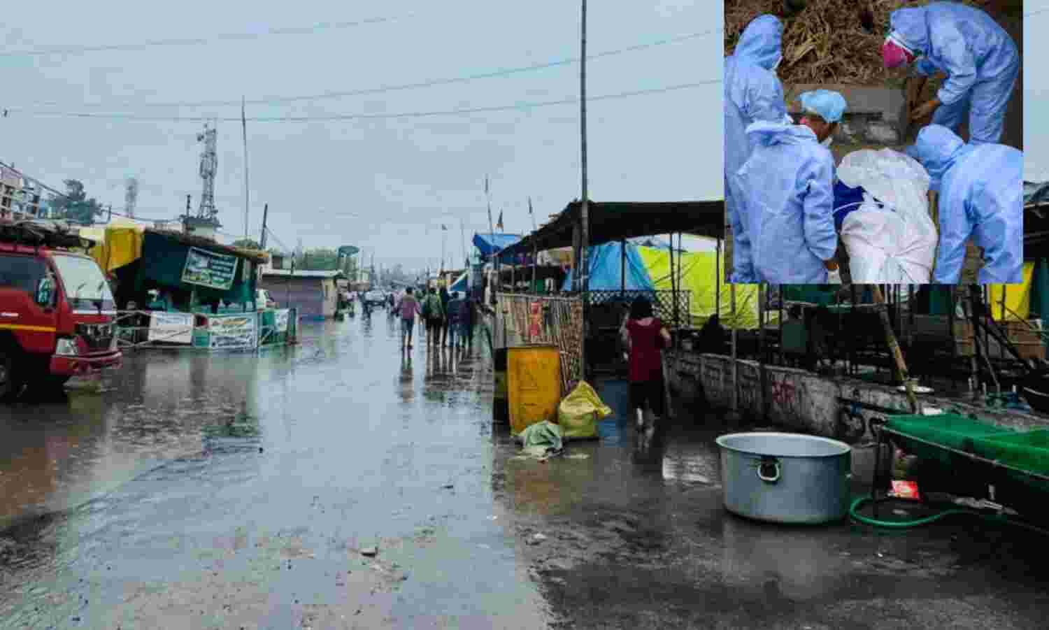 सिंघू बॉर्डर पर कोरोना से दो आंदोलनकारियों की मौत, किसान संगठन ने की धरना स्थगित करने की मांग