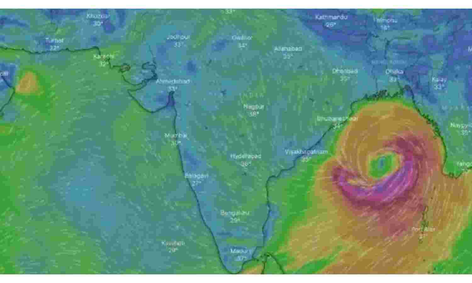 26 मई को बालेश्वर तट से टकराएगा चक्रवात यास, तेज बारिश होने की संभावना