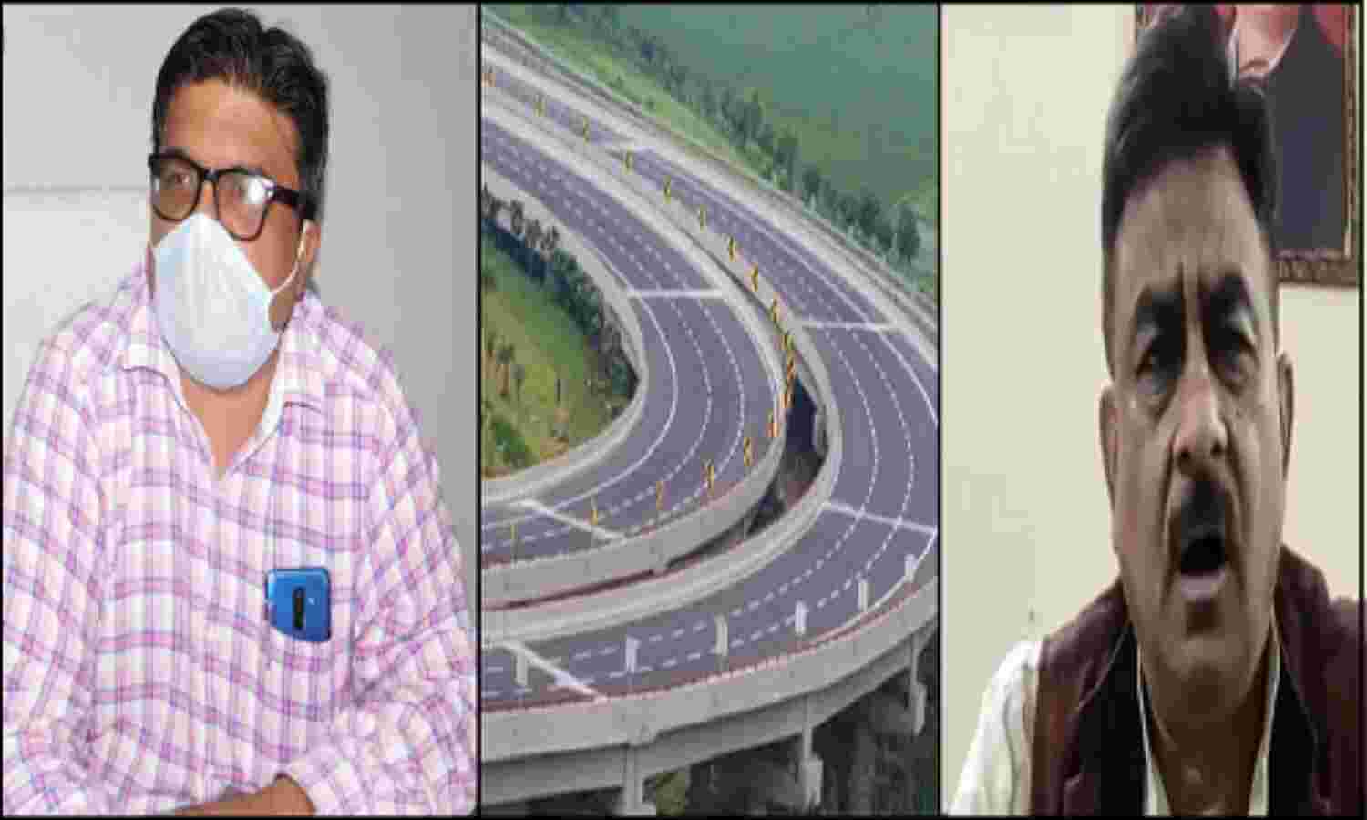 सुल्तानपुर: पहली बारिश में ही बह गया मुख्यमंत्री का ड्रीम प्रोजेक्ट पूर्वांचल एक्सप्रेस वे