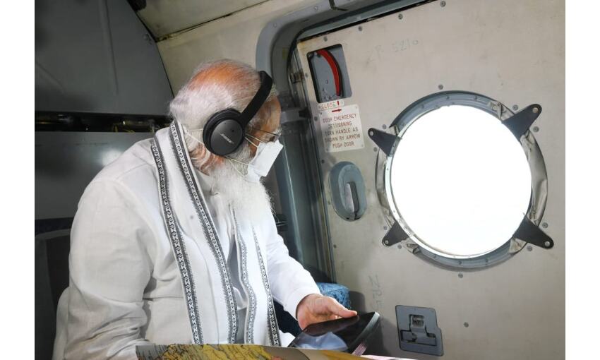 प्रधानमंत्री मोदी कल करेंगे चक्रवात यास से प्रभावित क्षेत्रों का हवाई निरीक्षण
