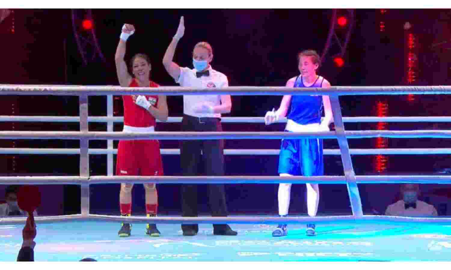 मैरी कॉम और साक्षी ने एशियन बॉक्सिंग चैम्पियनशिप के फाइनल में बनाई जगह