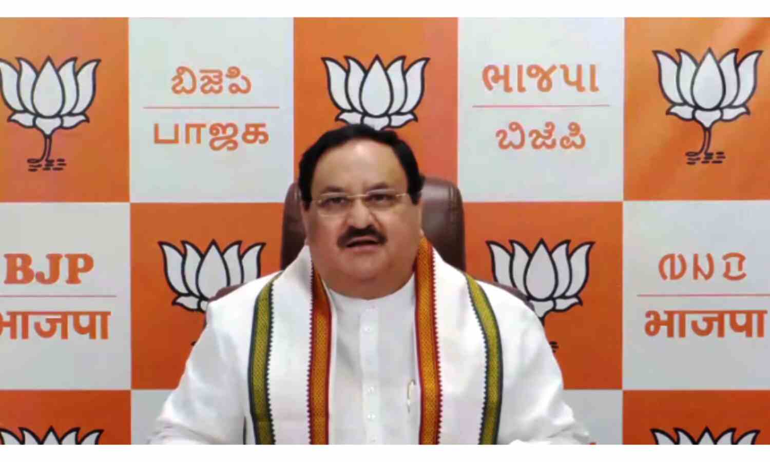 भाजपा राष्ट्रीय अध्यक्ष नड्डा ने विपक्ष पर साधा निशाना, कहा- हम साधक हैं, वे बाधक