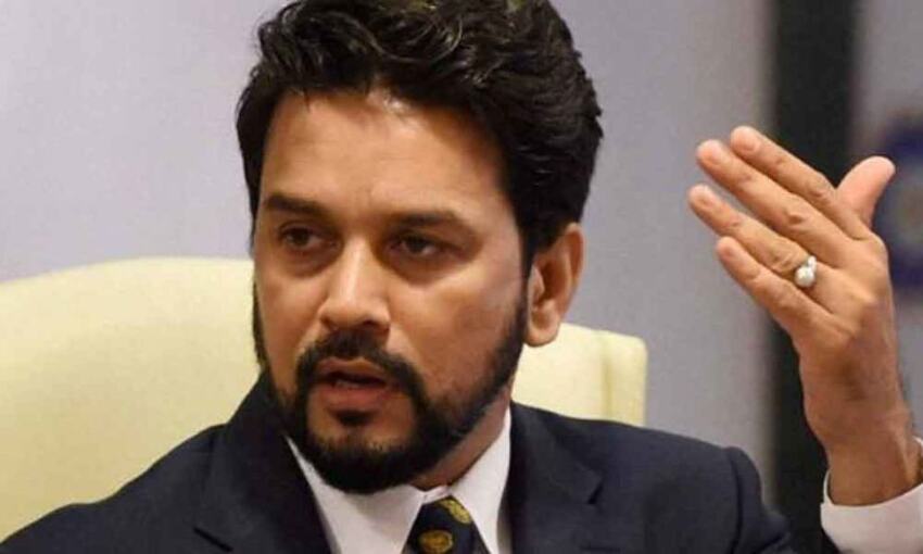 अनुराग ठाकुर ने चिदंबरम को दिया जवाब, कहा - कांग्रेस का काम आंकड़ों की हेराफेरी से सनसनी फैलाना