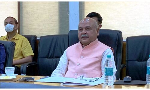 केन्द्रीय मंत्री तोमर ने मेगा फूड पार्क का किया शुभारंभ