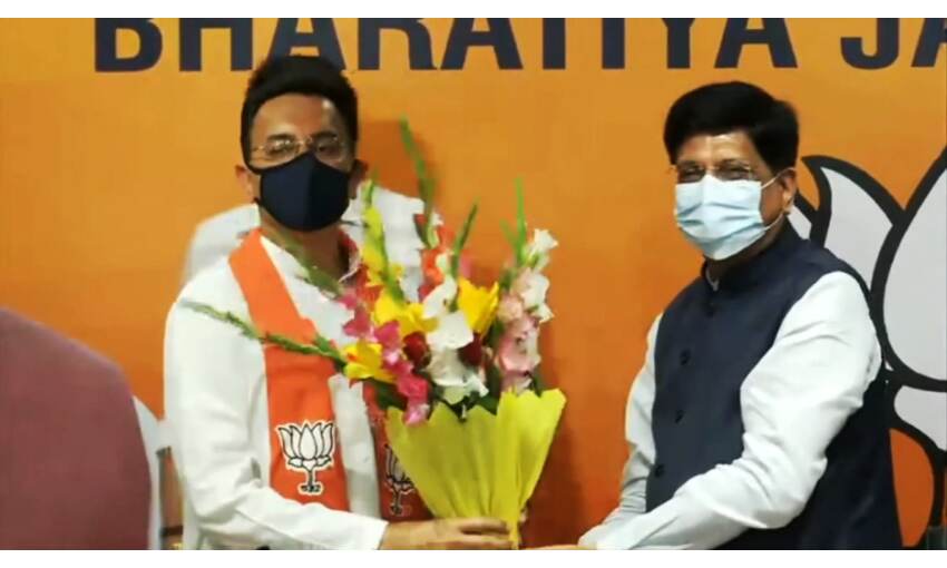 कांग्रेस को लगा बड़ा झटका, राहुल गांधी के खास जितिन प्रसाद भाजपा में शामिल