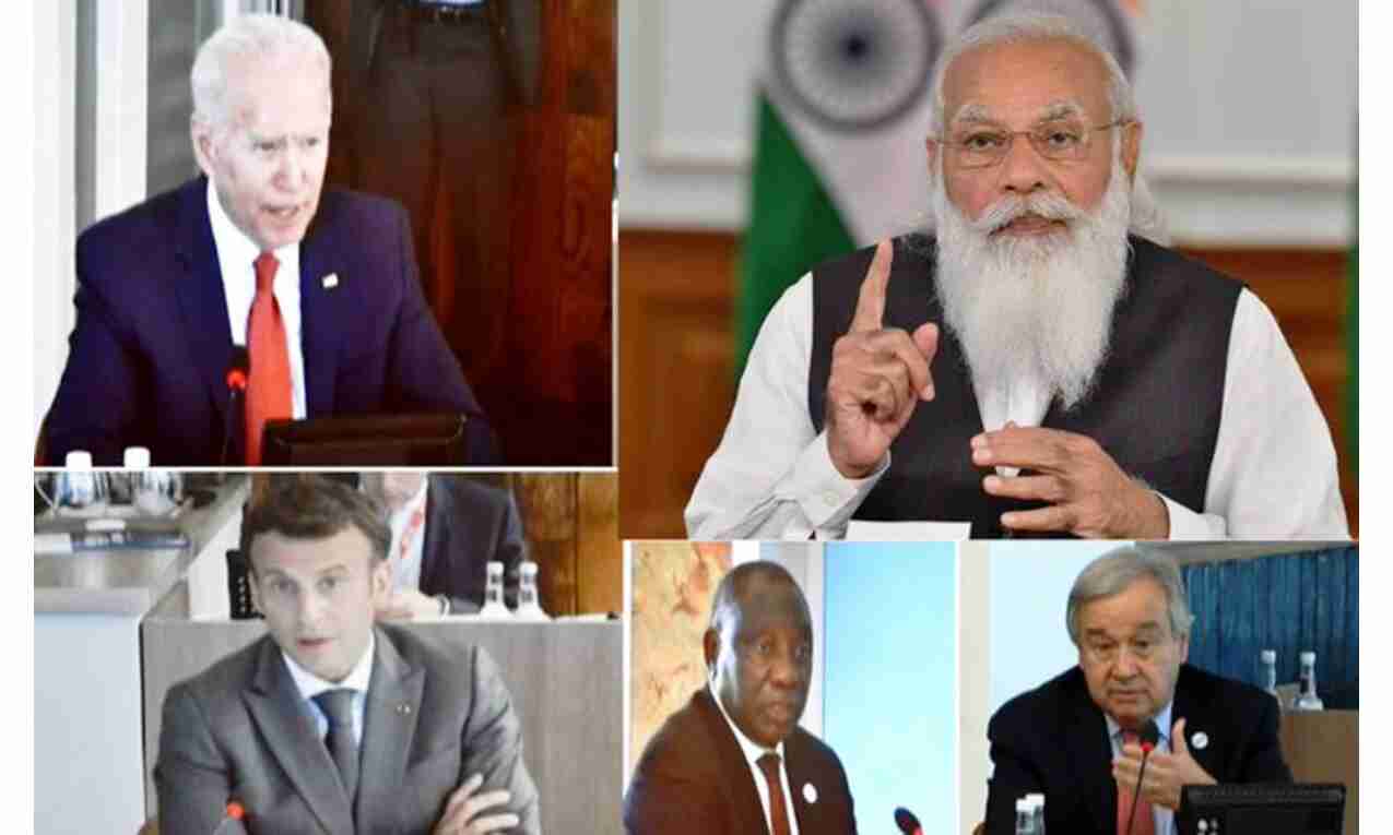 G -7 सम्मेलन : प्रधानमंत्री मोदी ने दिया एक धरती, एक स्वास्थ्य का मंत्र