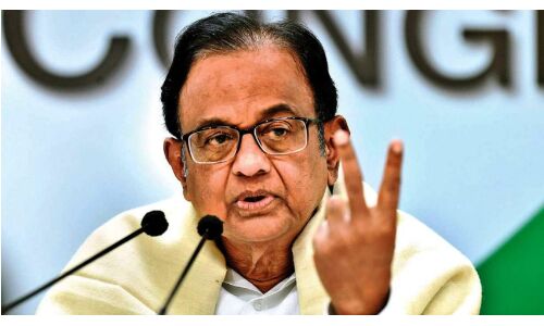 पी. चिदंबरम ने कसा तंज, कहा- दुनिया को उपदेश देने से पहले केंद्र खुद करे अमल