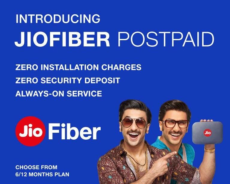 रिलायंस जियो फाइबर के पोस्टपेड प्लान लॉन्च, ये मिलेगा फ्री