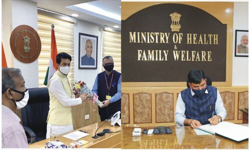 अनुराग ठाकुर, मनसुख मंडाविया सहित कई मंत्रियों ने संभाला कार्यभार