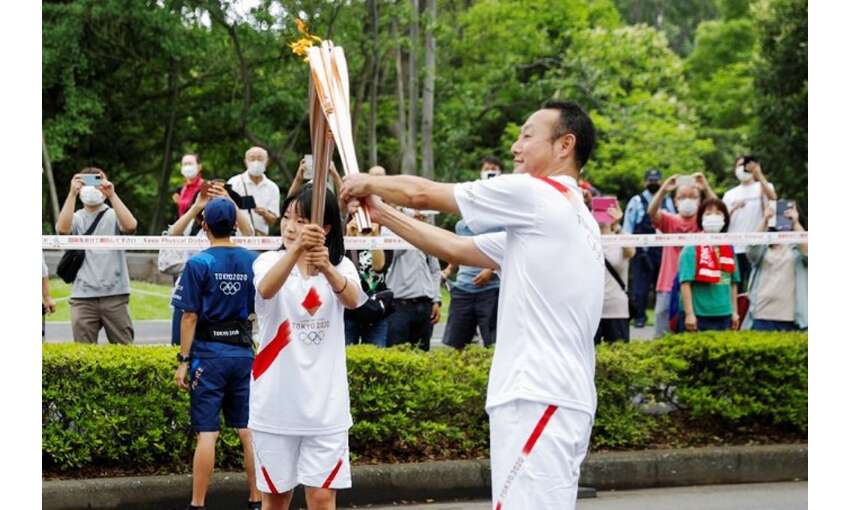 46 प्रान्तों की यात्रा कर टोक्यो पहुंची ओलंपिक मशाल