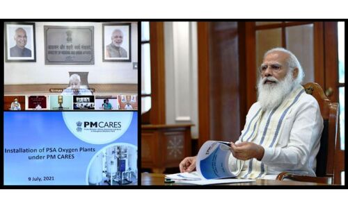 प्रधानमंत्री ने आक्सीजन की उपलब्धता बढ़ाने के लिए की समीक्षा बैठक