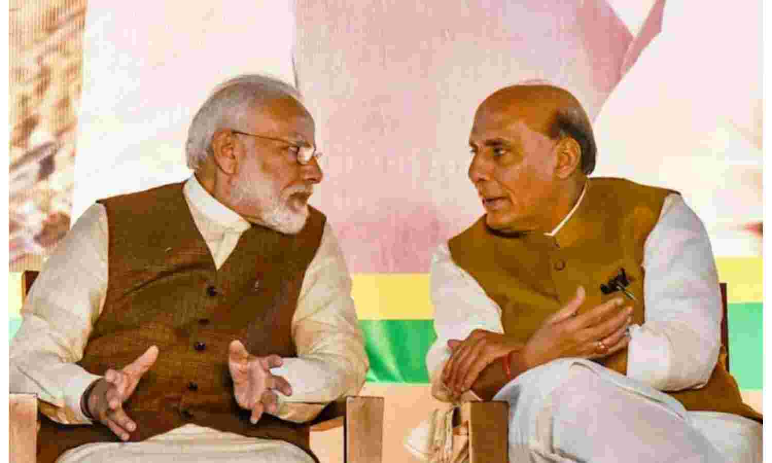 प्रधानमंत्री मोदी ने राजनाथ सिंह को दी जन्मदिन की बधाई, रक्षामंत्री ने जताया आभार