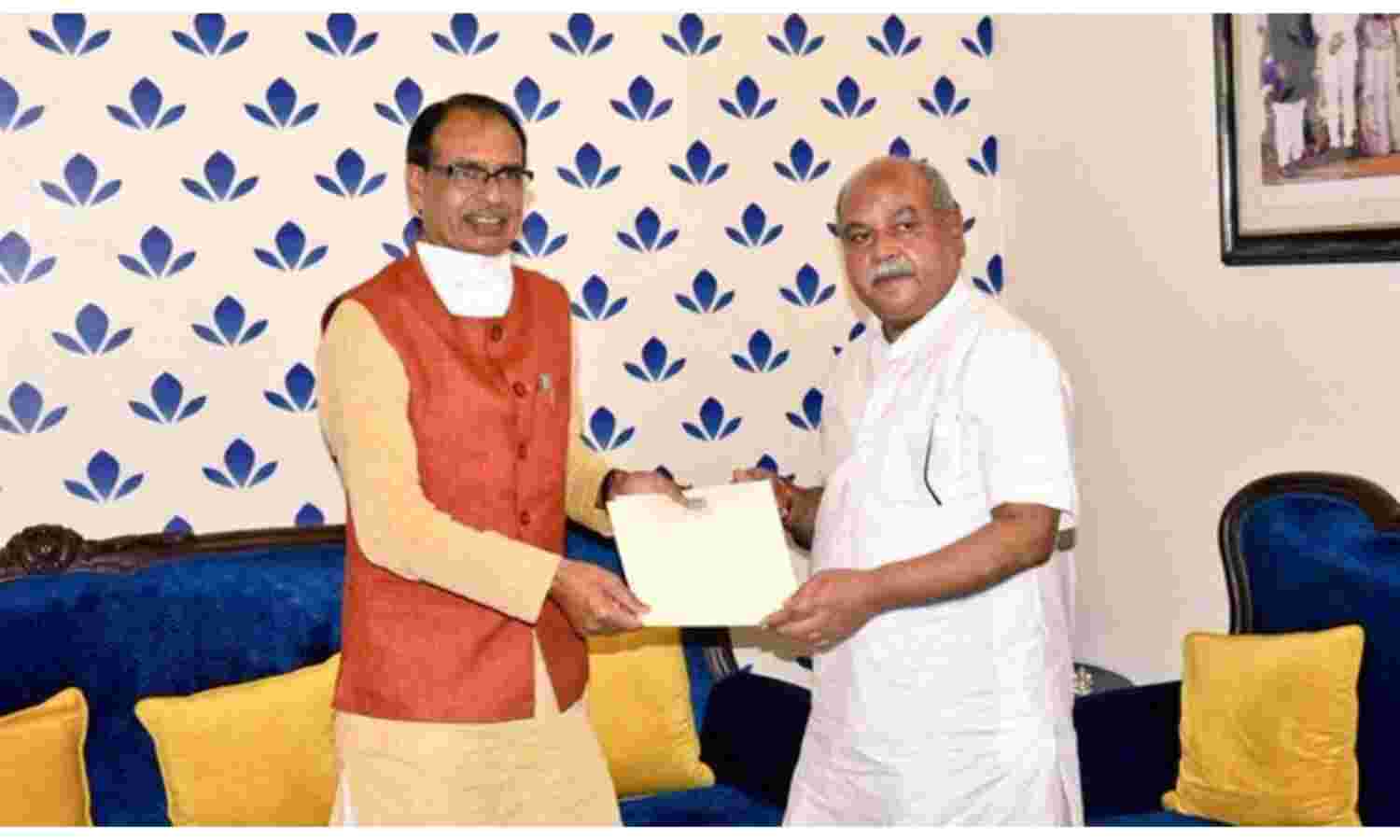 मुख्यमंत्री चौहान ने कृषि मंत्री तोमर से की मुलाकात,  किसानों के मुद्दों पर हुई चर्चा