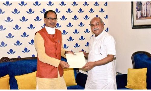 मुख्यमंत्री चौहान ने कृषि मंत्री तोमर से की मुलाकात,  किसानों के मुद्दों पर हुई चर्चा