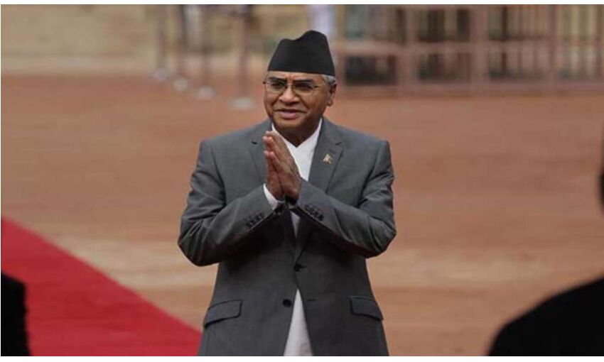 नेपाली कांग्रेस के अध्यक्ष शेर बहादुर देउबा आज लेंगे प्रधानमंत्री पद की शपथ