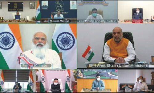 प्रधानमंत्री ने 8 राज्यों के मुख्यमंत्रियों से की चर्चा, कहा - हर वेरिएंट पर रखनी होगी नजर