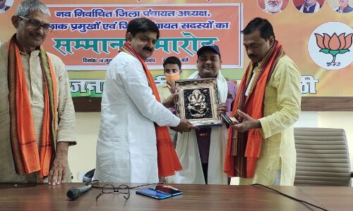 जिला पंचायत को भ्रष्टाचार मुक्त बनाना हमारी प्राथमिकता: राजेश अग्रहरि