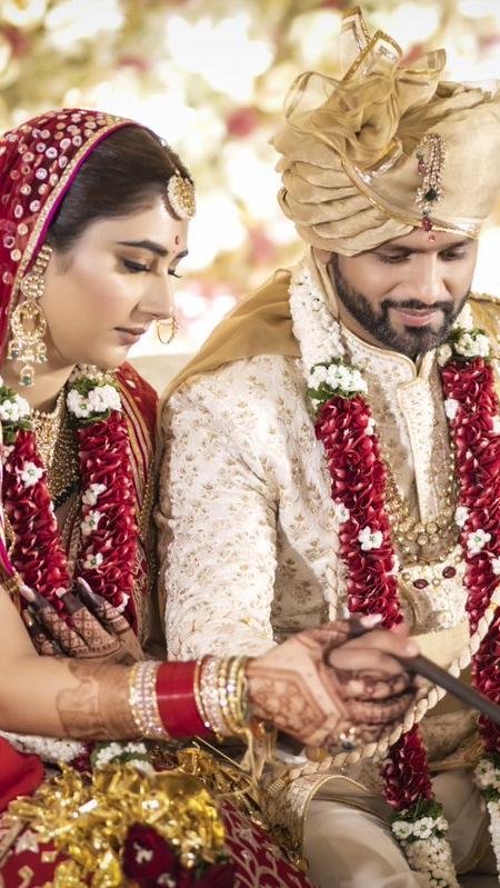 दिशा परमार संग राहुल वैद्य ने लिए फेरे, जमकर की मस्ती